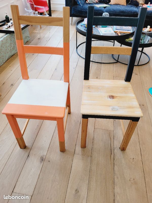 2 chaises - bois (image 1)