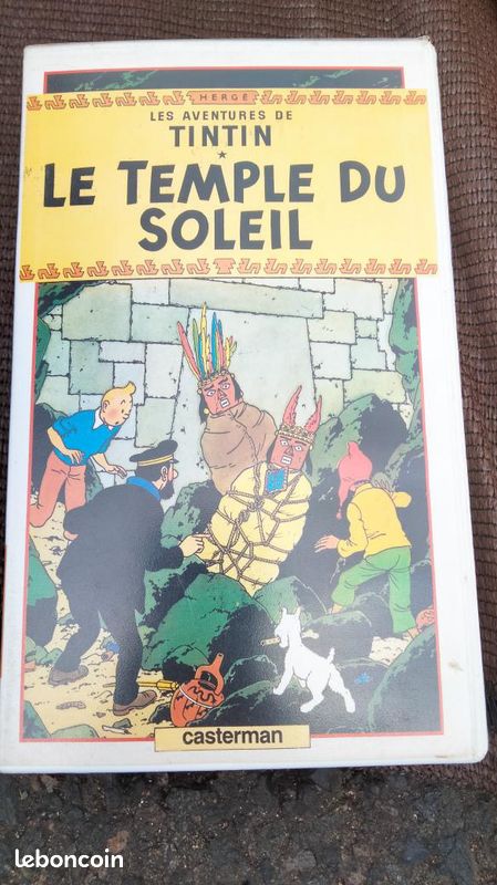 VHS Tintin Le temple du soleil (image 1)