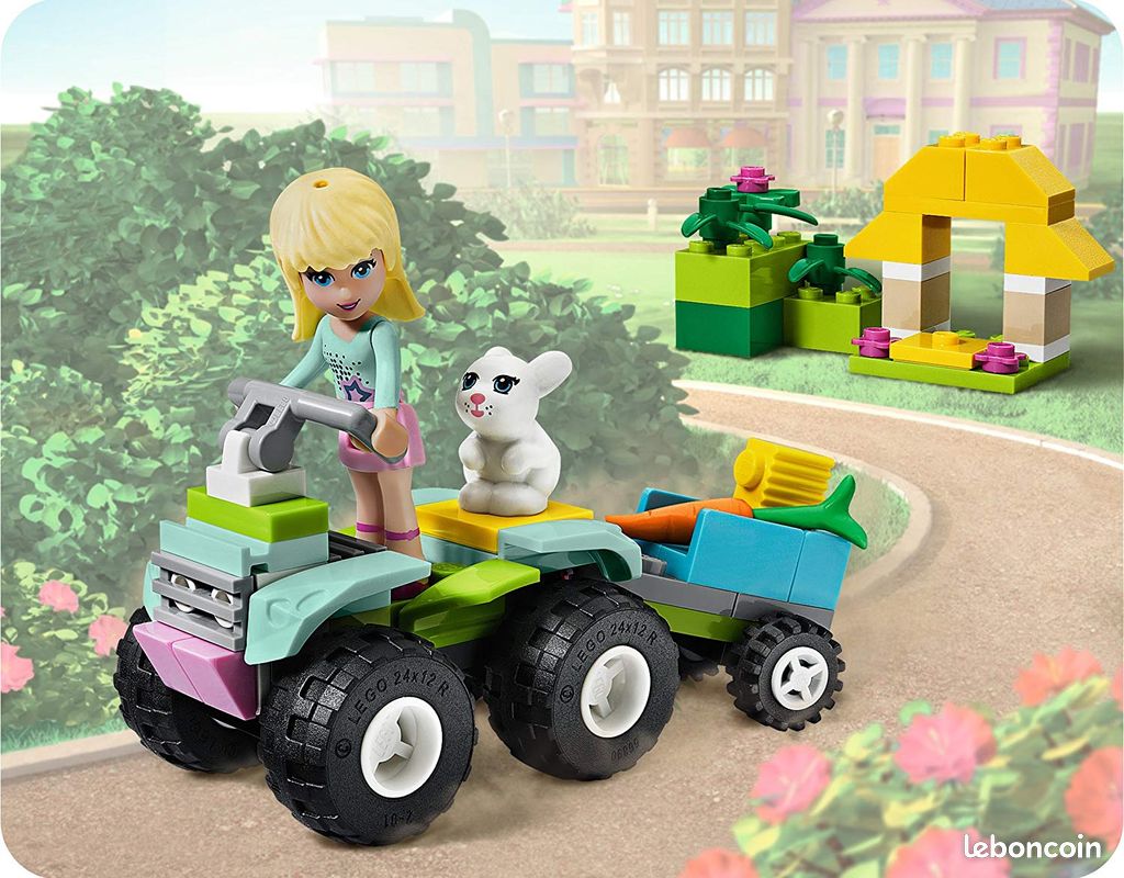 Lego Friends - le lapin de Stéphanie (image 1)