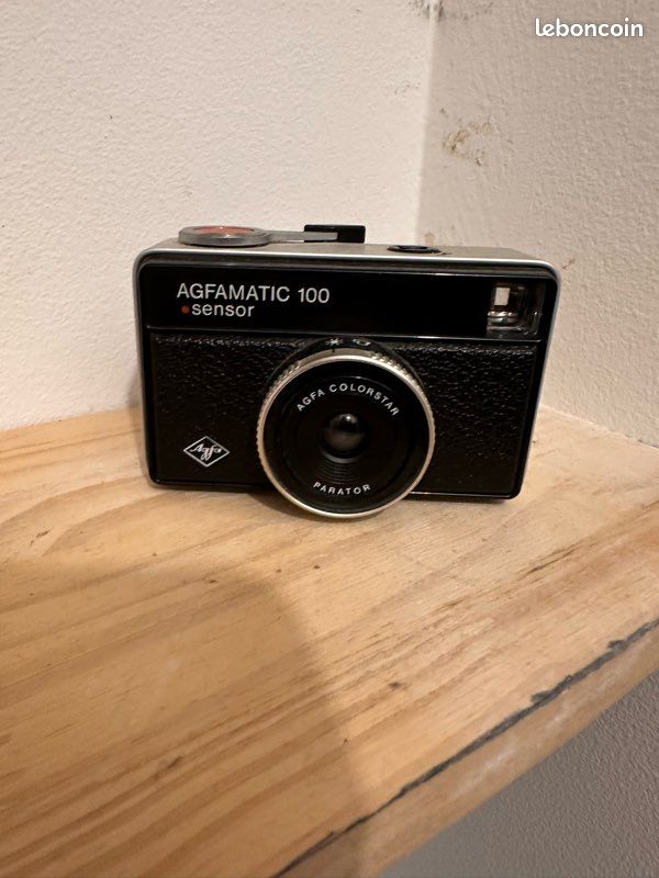 Appareil Photo Argentique Agfamatic 100 Sensor – Allemagne 1972 – Compact Testé (Occasion)