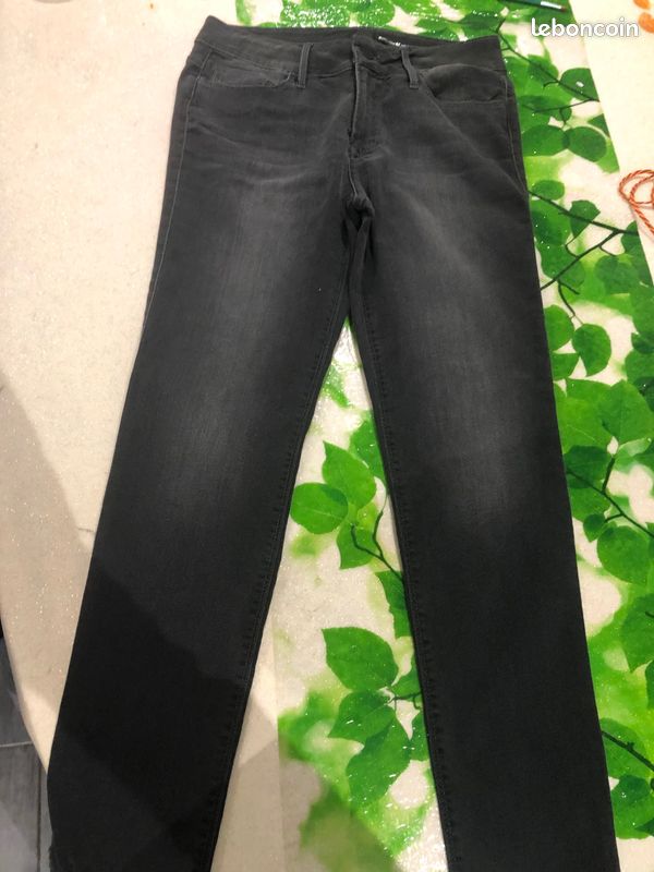 Jeans slim Black orchid denim W30 (T 40) (image 1)