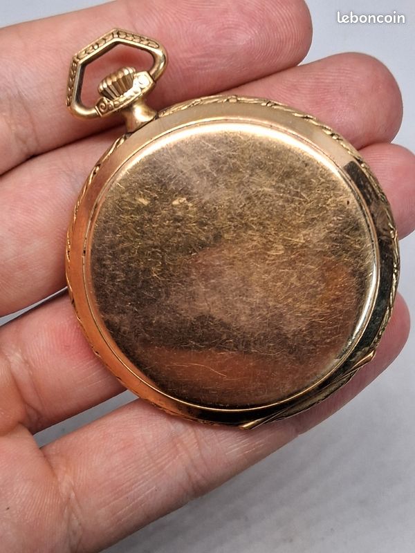 Montre Gousset Femme Stowa Mécanique Plaqué Or - Vintage, Testée, Pendentif