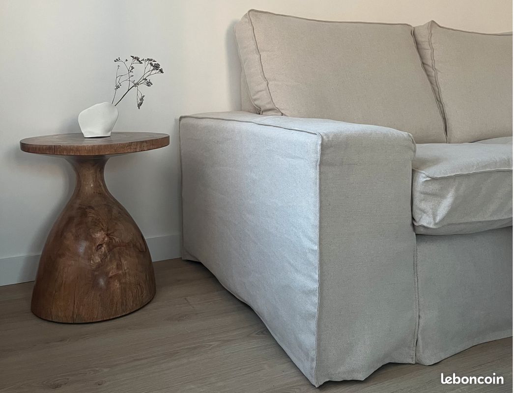 Bemz Housse de canapé places Kivik – Loose Fit, Simply Linen