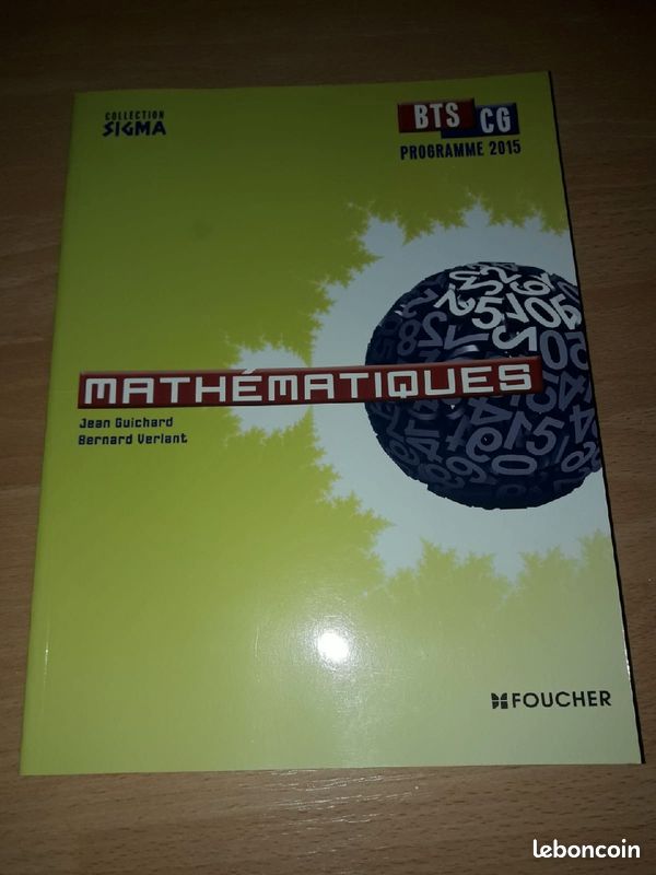 Livre de math bts (image 1)