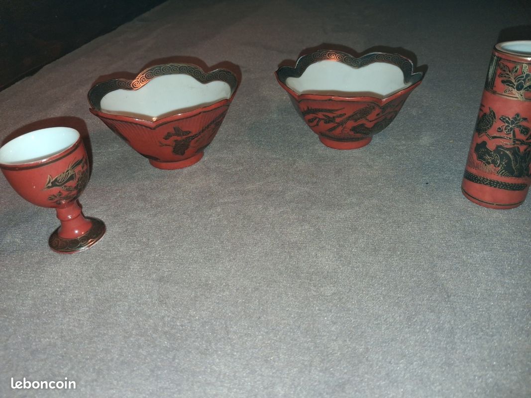 Ensemble de bibelots type asiatique (image 2)