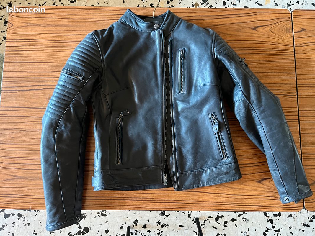 Blouson cuir moto femme Équipement moto