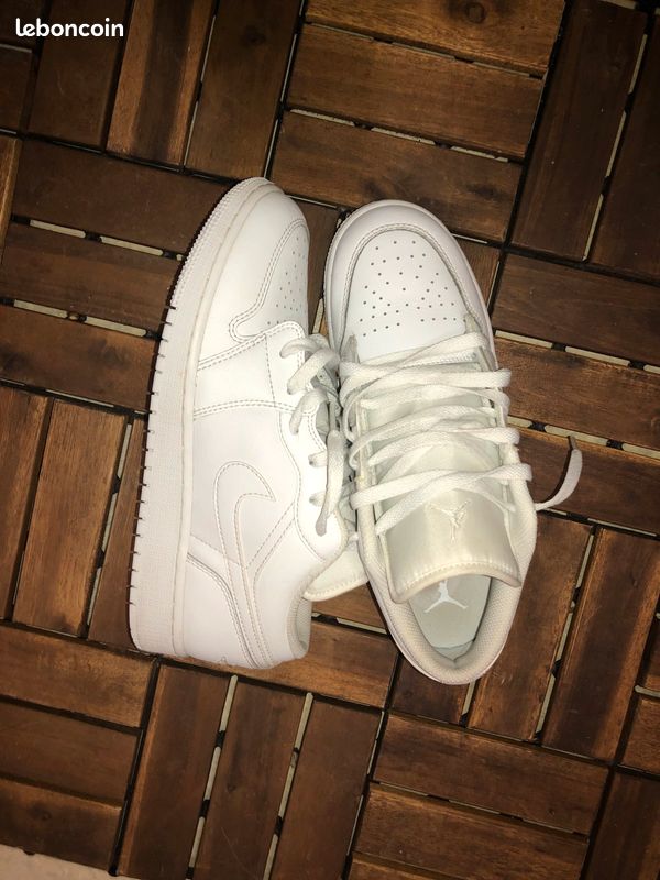 Jordan low one blanche (image 1)