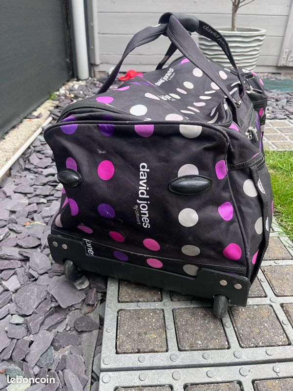 Davidts - Sac de voyage à roulettes 50cm Travel in Grey - gris - 8825
