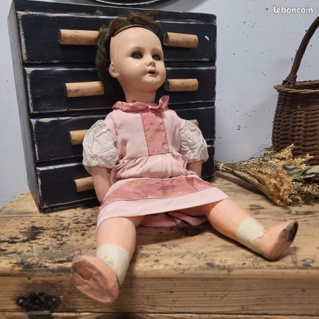Poupée ancienne UNIS FRANCE 301 50cm / 20 Antique French doll
