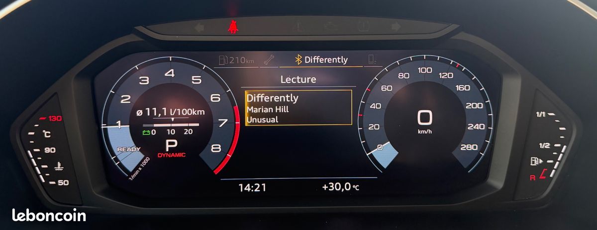 AUDI Q3 II 35 TFSI 150 MHEV ADVANCED S TRONIC 7 + CAMERA + CARPLAY + HAYON ELECTRIQUe (image 14)