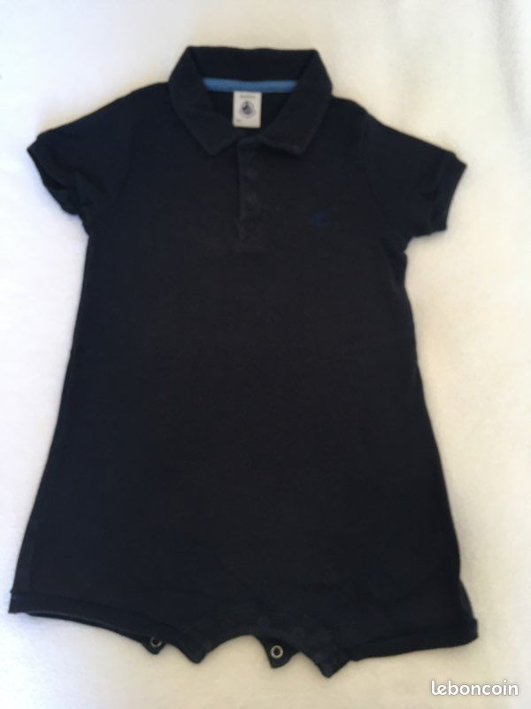 Combicourt PETIT BATEAU 18 mois marine (image 1)