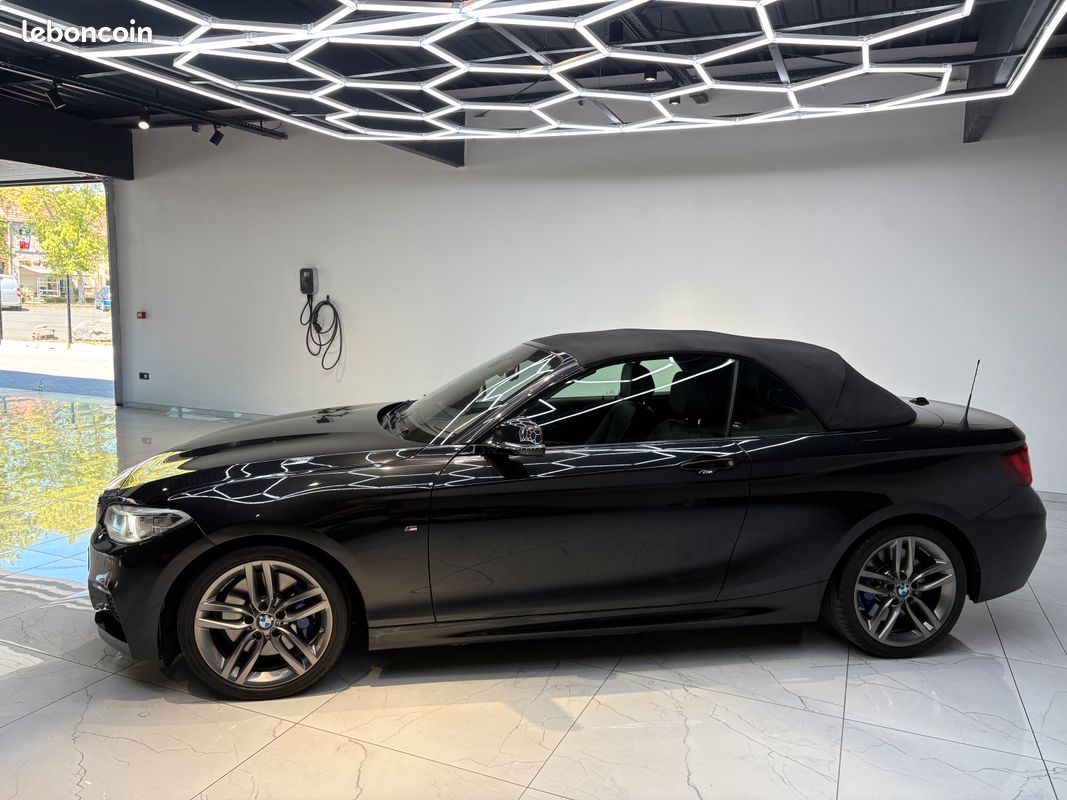 BMW 225d Cabriolet 2.0l 225ch Bi-Turbo Pack M Excellent Etat 46.016km (image 15)