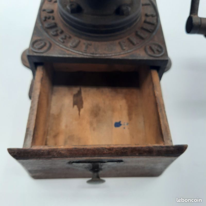 Moulin à café ancien de comptoir PEUGEOT FRERES/ Modèle A 0 (image 12)
