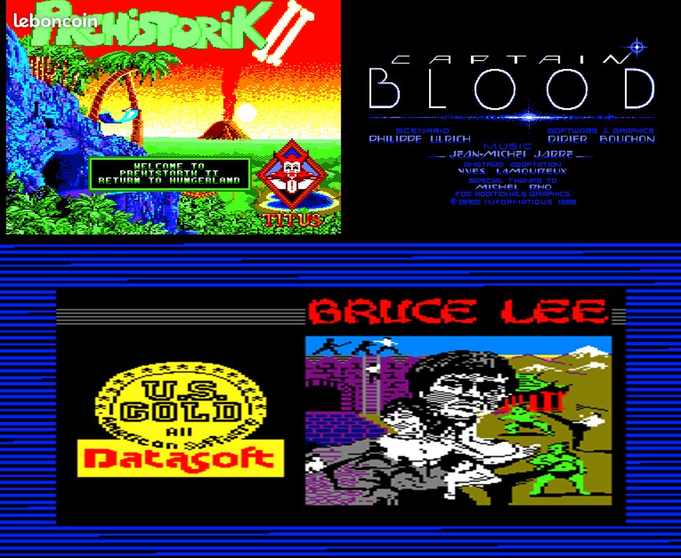 COMPILATION DE JEUX Amstrad Vol 14 avec 10 jeux sur disquette voir Annonce EUR 26,99 - FR