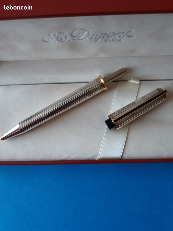Stylo Bille Dupont Paris Argenté - Numéroté - Occasion De Luxe