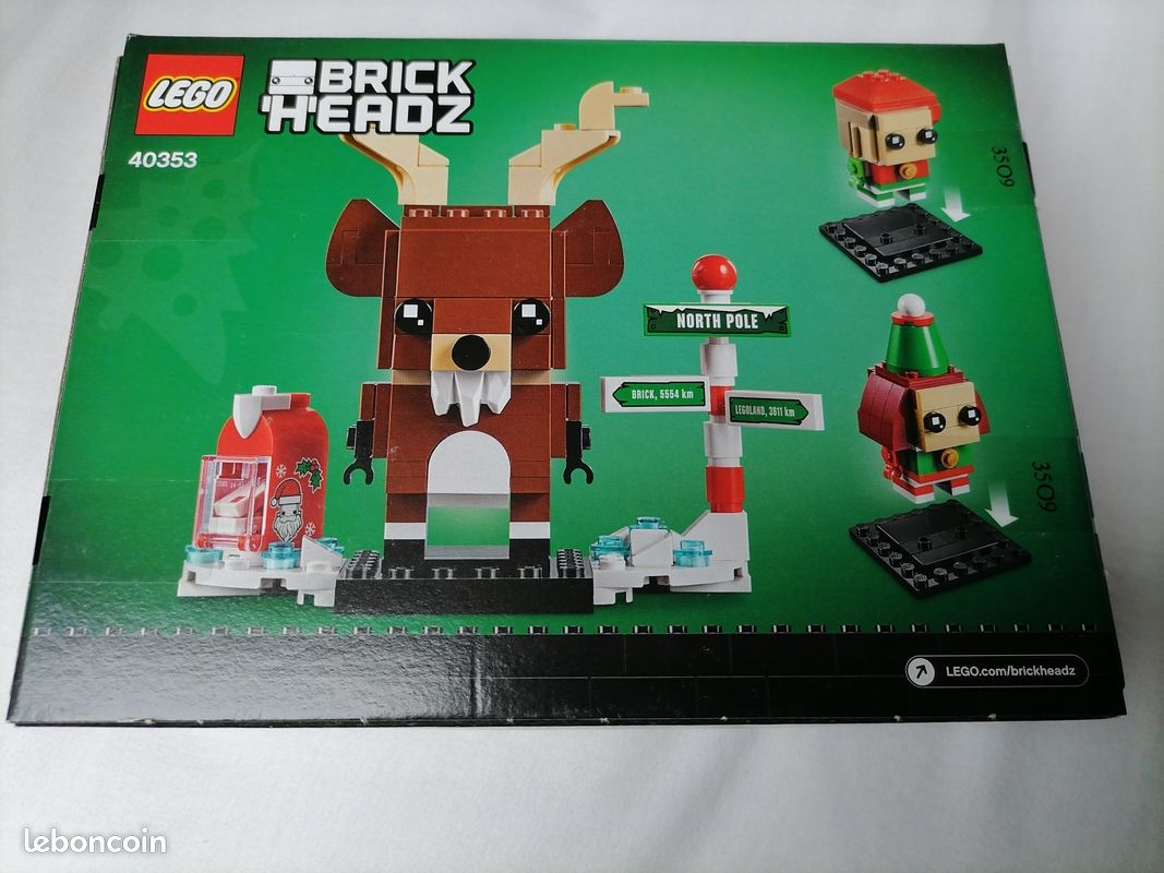 Lego Brick Headz 40353 Boîte neuve Jeux Jouets