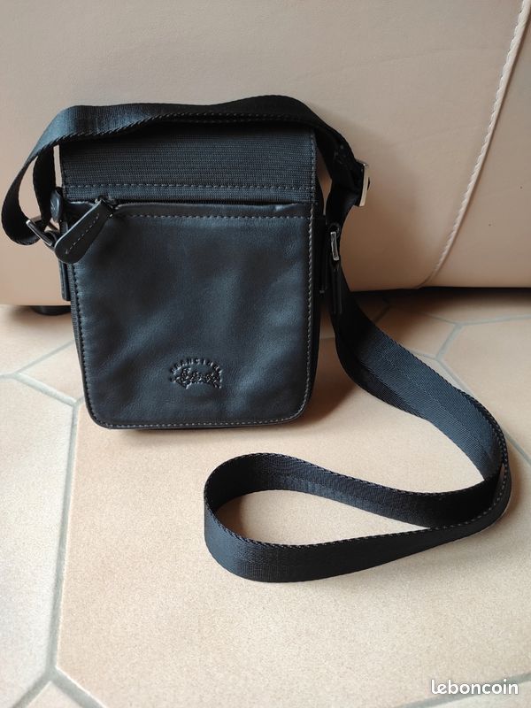 Sacoche Francinel Palerme en cuir deux poches 652059