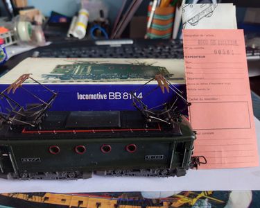 Locomotive Hornby HO BB 8144 – Réf 6386, état Visuel Correct, Non Testée