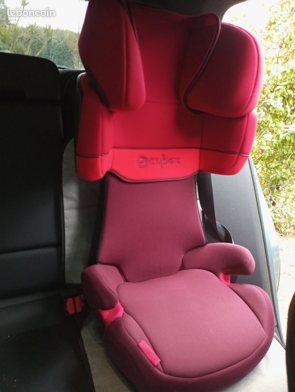 Cybex Silver Solution X-Fix Toddler Car Seat Group 2/3 (Purple Rain/  Purple) : : Bébé et Puériculture