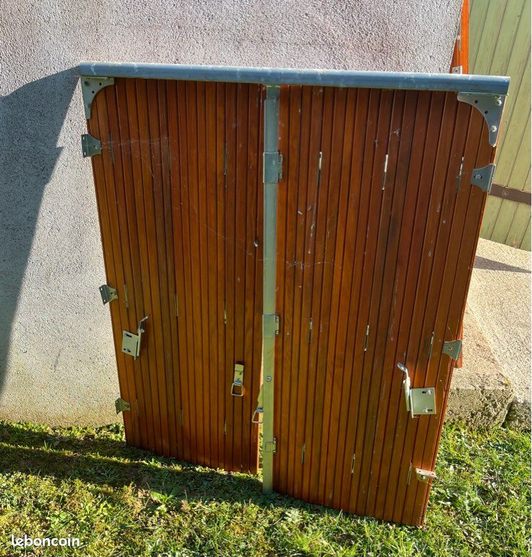 Volets bois 2 vantaux (image 2)