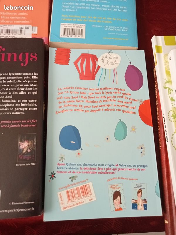 Lot de 6 livres ados, pre ados (image 3)