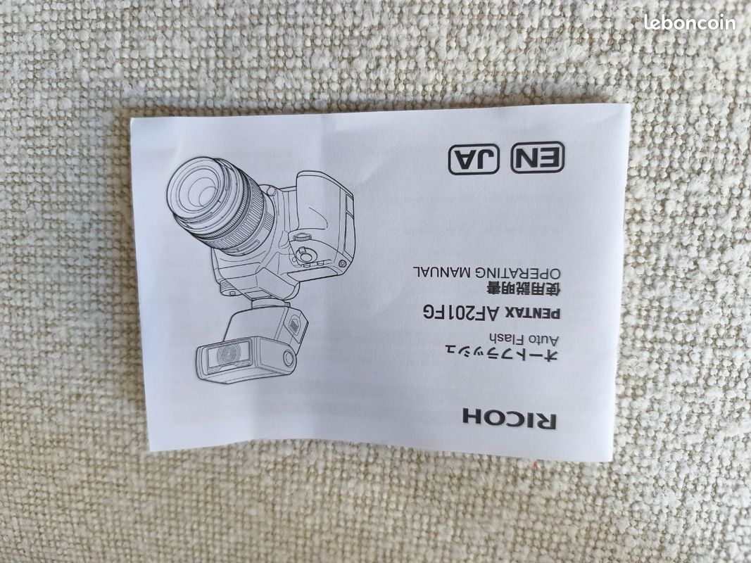 Flash Ricoh Pentax AF201FG neuf (image 6)