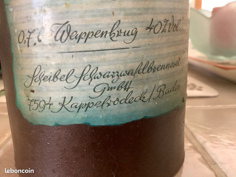 Bouteille ancienne en grès (image 3)