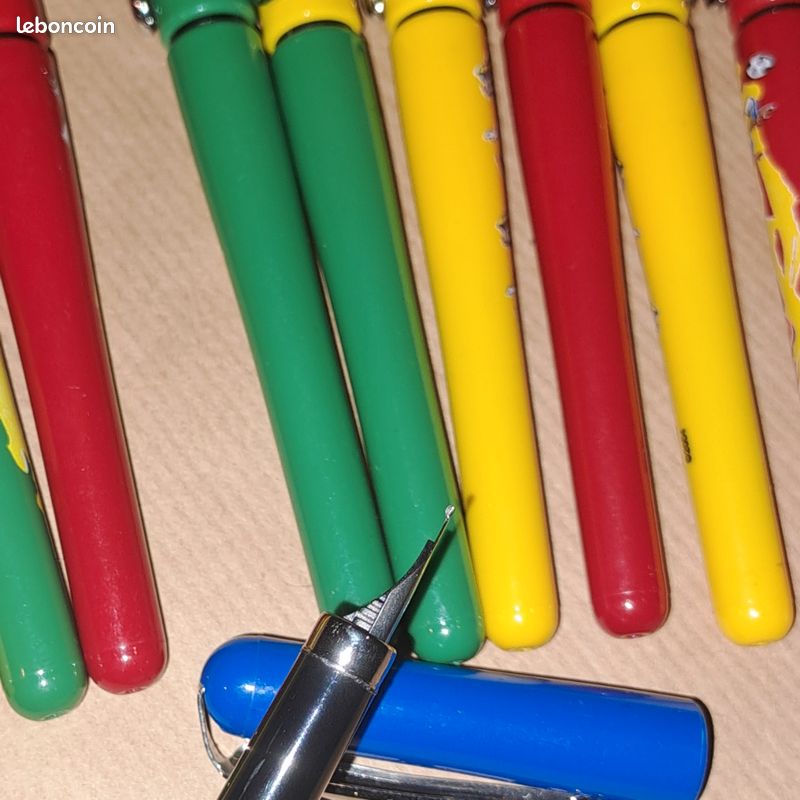 Stylo Plume BORGHINI Acier Satiné - Neuf De Stock, Avec Quelques Micro-rayures
