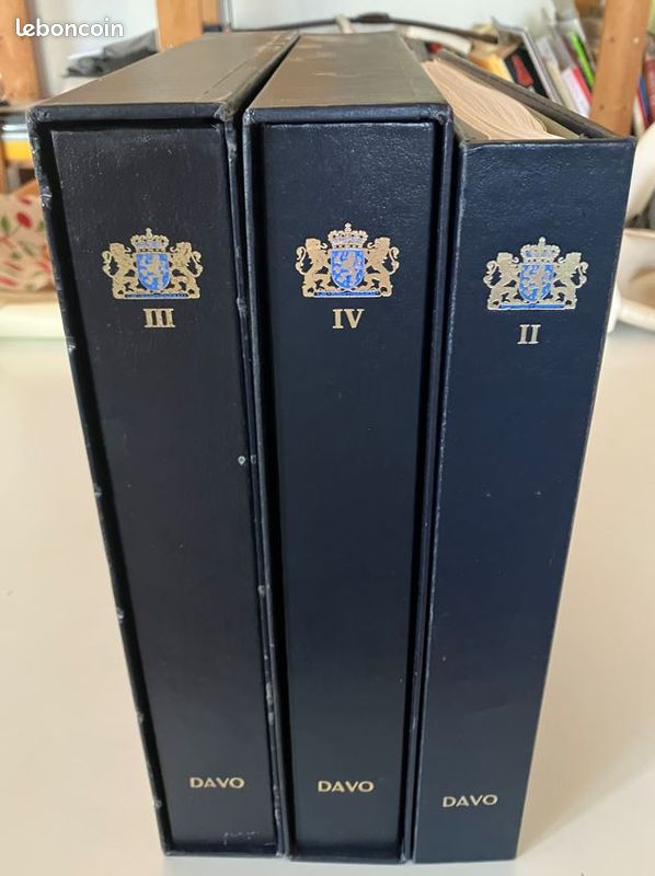 3 albums DAVO NEDERLAND avec timbres non oblitérés (PAYS BAS NETHERLANDS ) (image 2)