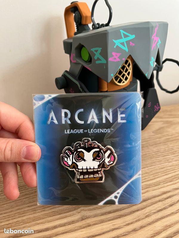 Enceinte Arcane Jinx's Chomper - Édition Limitée Pop Up Store Paris - Bluetooth/USB