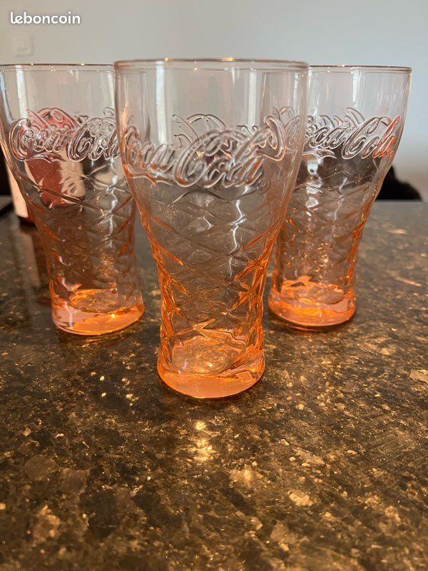 Lot de 3 verres coca cola (image 1)