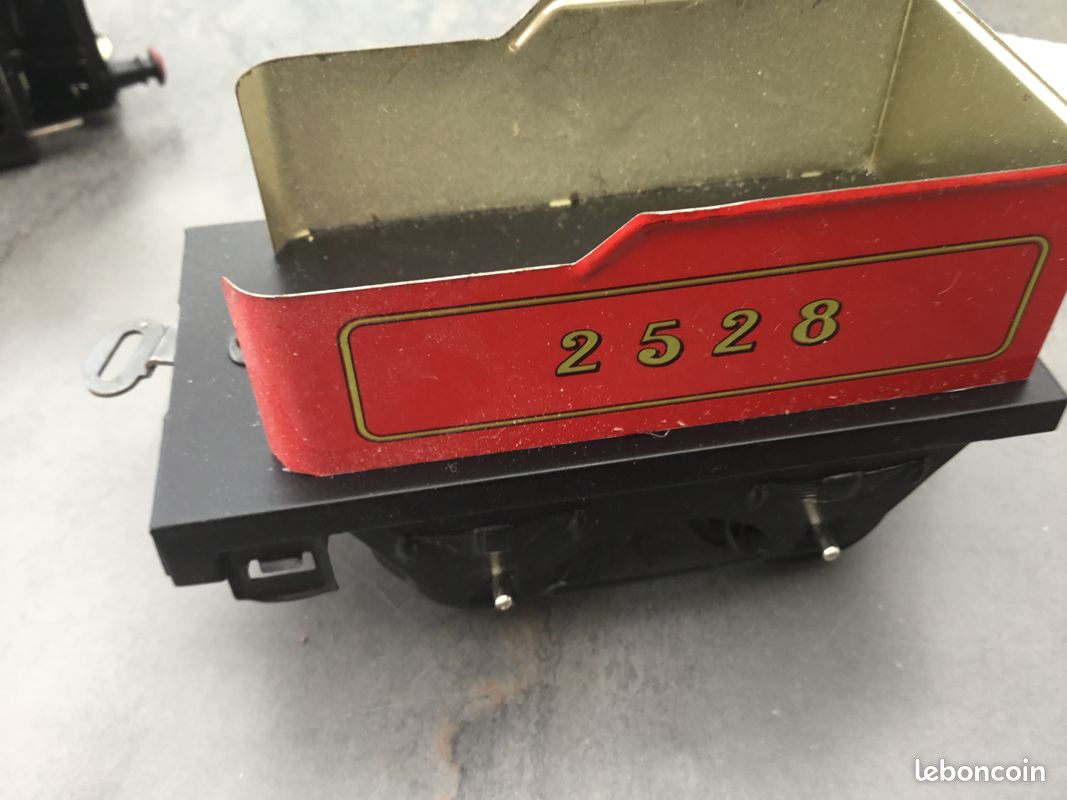 Hornby hachette locomotive à vapeur 3-1225 à clé + tender 2528 échelle o (image 7)