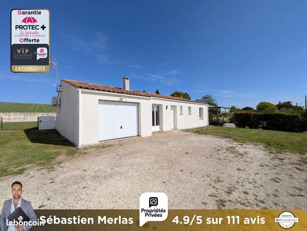 Maison 4 pièces 86 m² · à Chaniers · 86 m² · 195 000 €