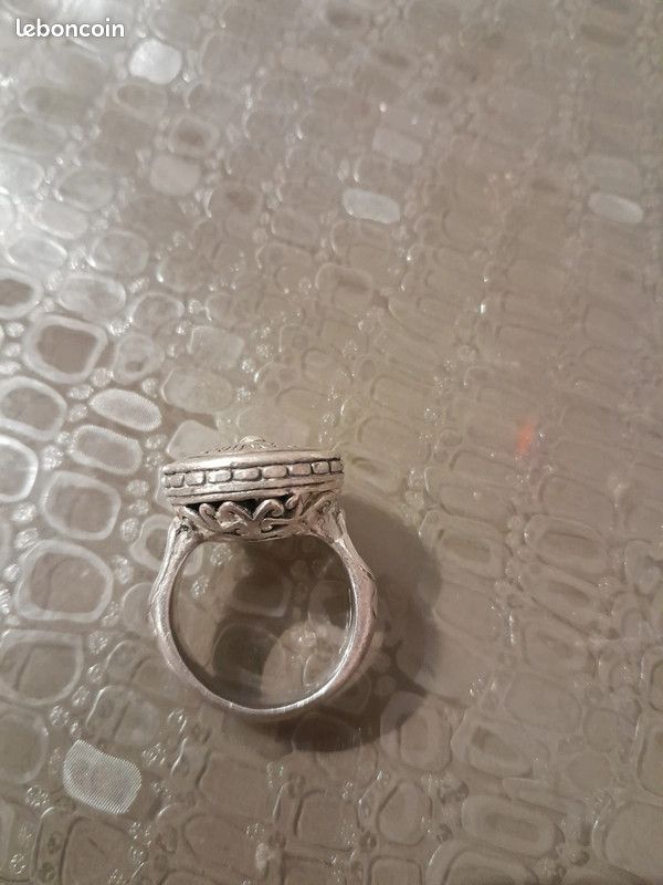 Magnifique bague Jalan argent mm Montres Bijoux