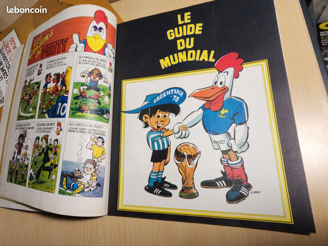 1978 MIROIR DU football n°308 PLATINI EL BIAR HOLLANDE