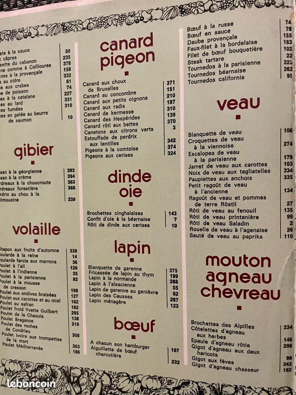 Livre: Menu à la carte. Mode de Paris (image 6)