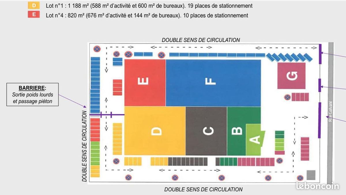 Local bureaux 1 188 m² (image 6)