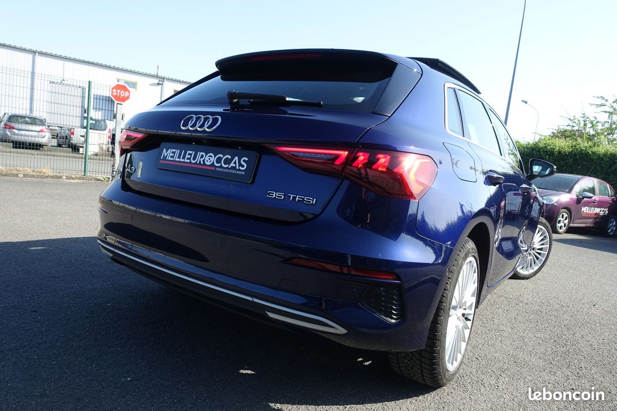 A3 Sportback 35 Tfsi S-Tronic 150ch Mhev Virtual cockpit/Toit ouvrant/Cuir sport Chauffant/Gps europe/Caméra/Carplay/Régulateur adaptatif/1*Main/Garantie 12 mois (image 15)
