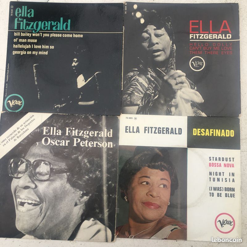 Lot de 4 45 tours Ella Fitzgerald (image 1)