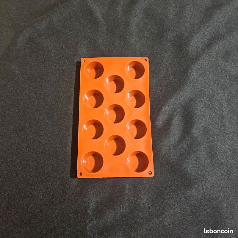 Moule silicone Moul'flex 20 mini financiers [De Buyer] - Plats et