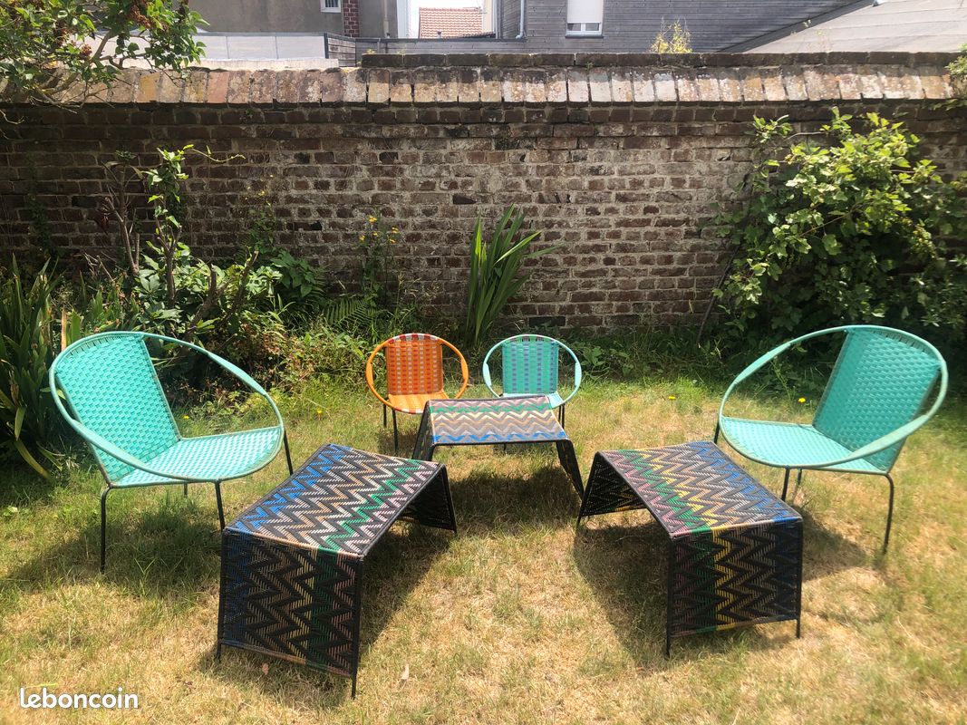 Salon de jardin design adulte et enfant (image 1)