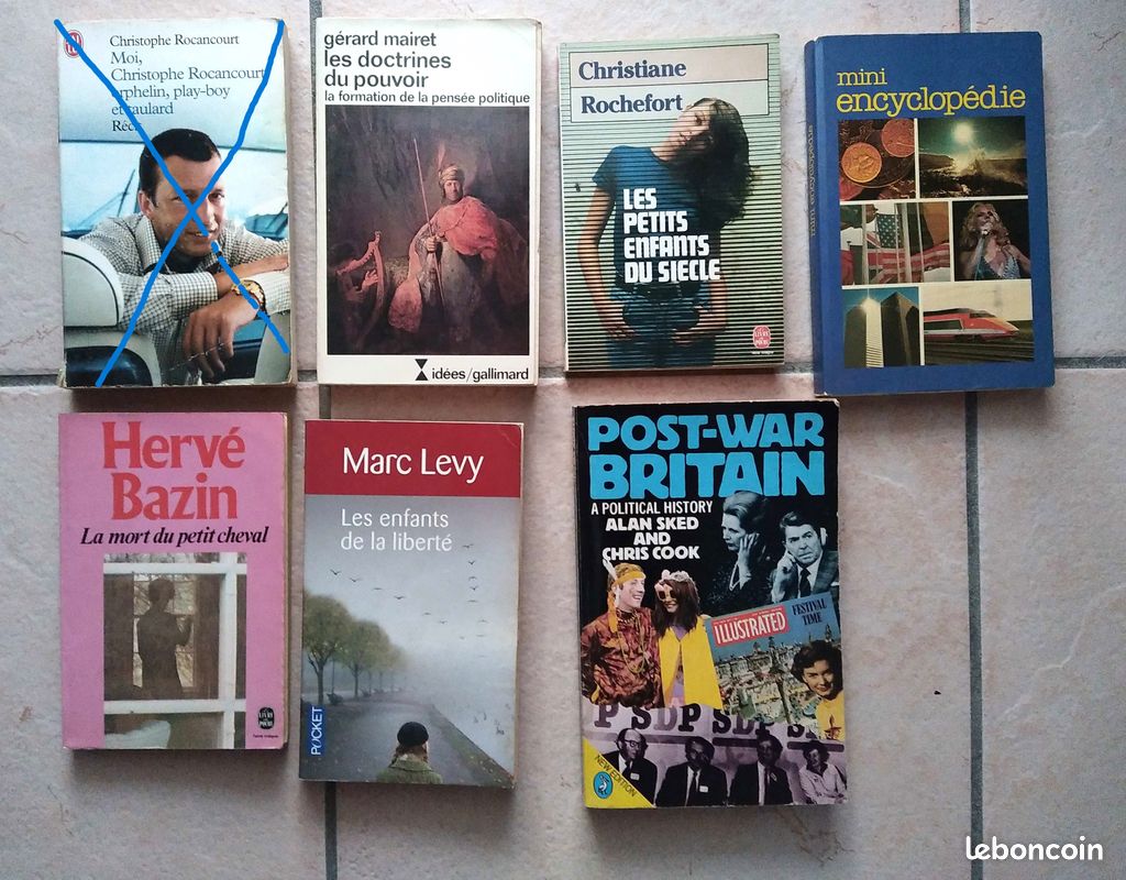 Livres divers (lot ou à l'unité) (image 1)