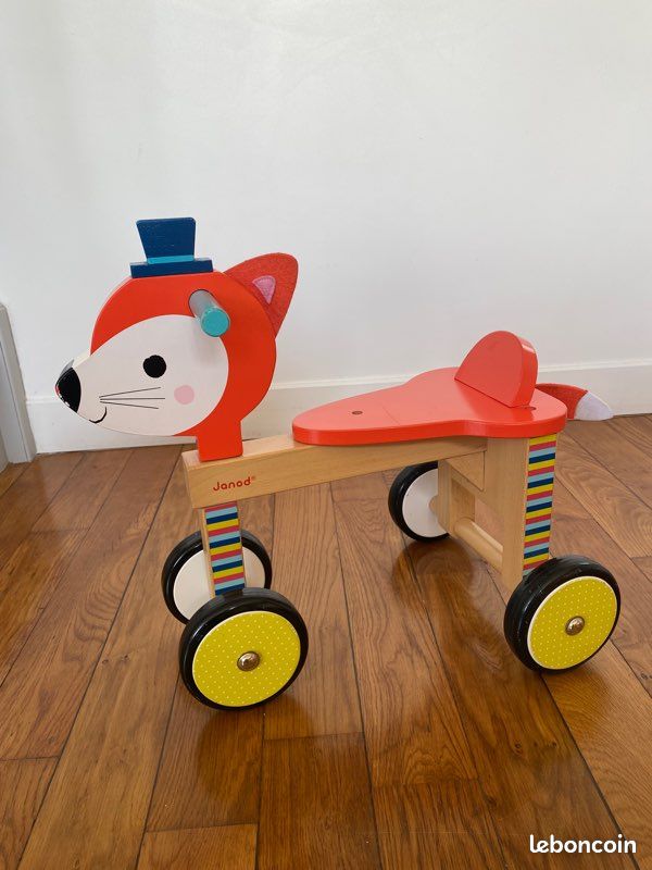 Porteur en bois Janod (image 1)