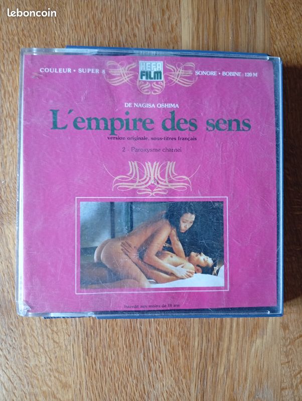 Film Super 8 L’Empire des Sens Nagisa Oshima Rare Bobine 120M Partie 2 Paroxysme Charnel Vintage Son (image 1)