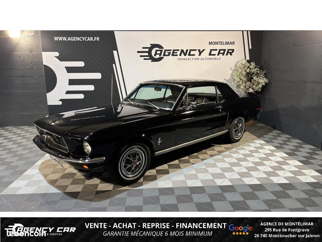 FORD MUSTANG Coupé v8 289ci 1968 - Entièrement restaurée (image 1)