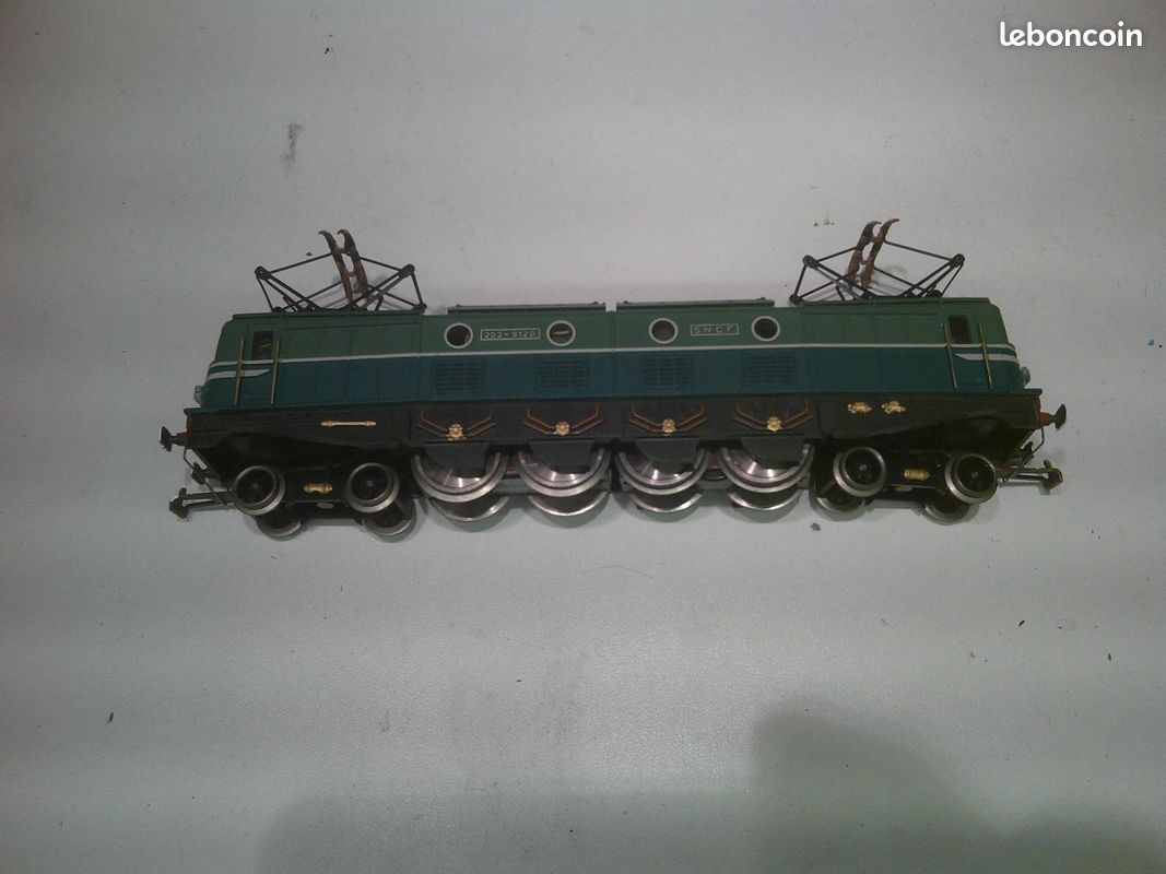 Locomotive électrique 2D2 9120 Jouef Champagnole - Modélisme