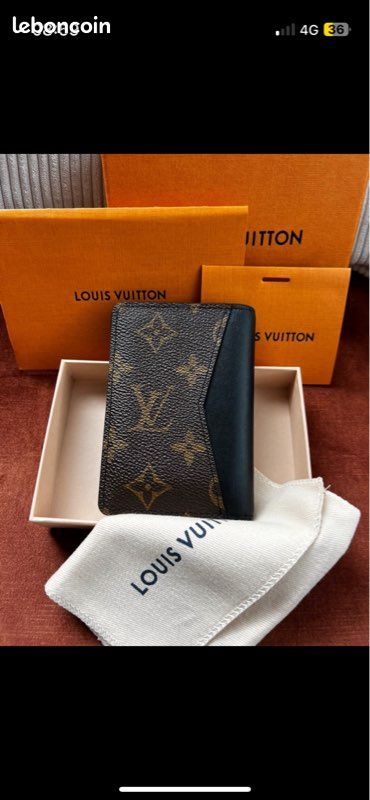 Louis Vuitton Coin Card Holder Cobalt autres Toiles Monogram