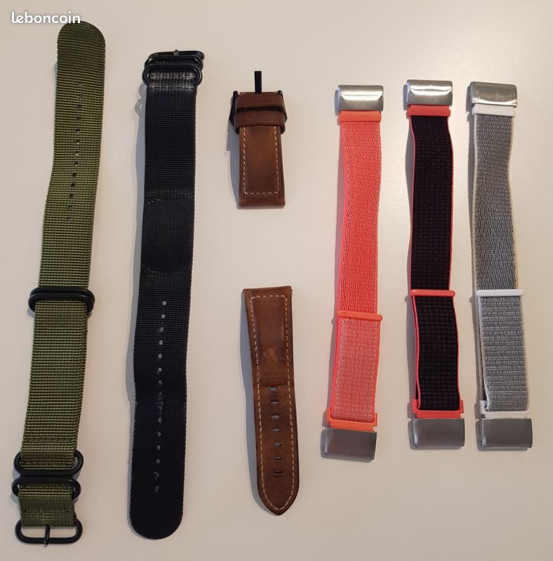 Lot de 6 bracelets montre sport 26mm (image 1)