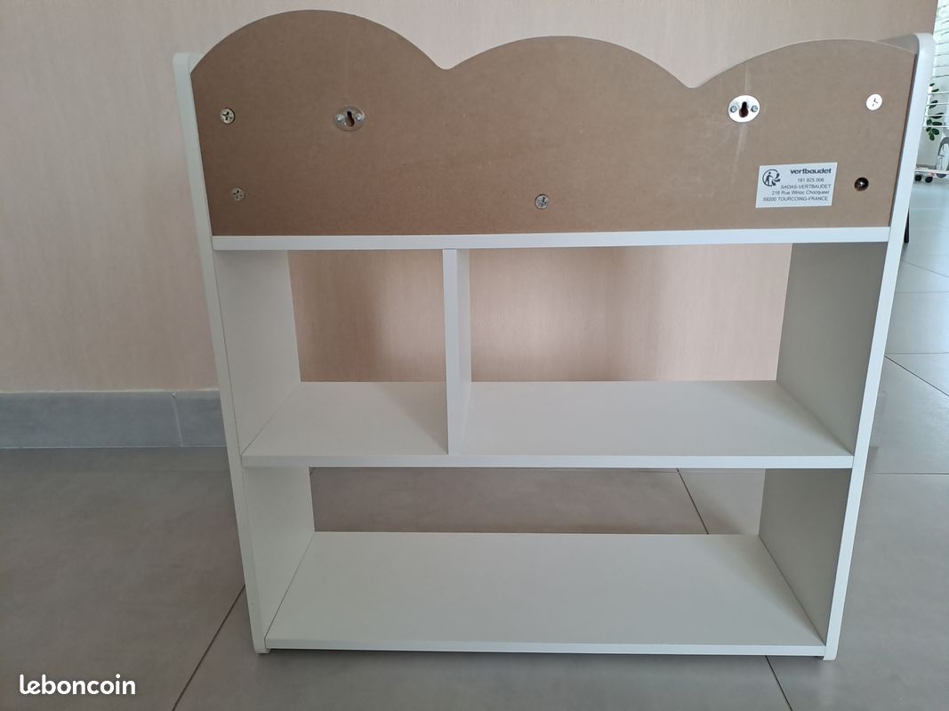 Etagère nuage blanche Vertbaudet - état neuf (image 5)