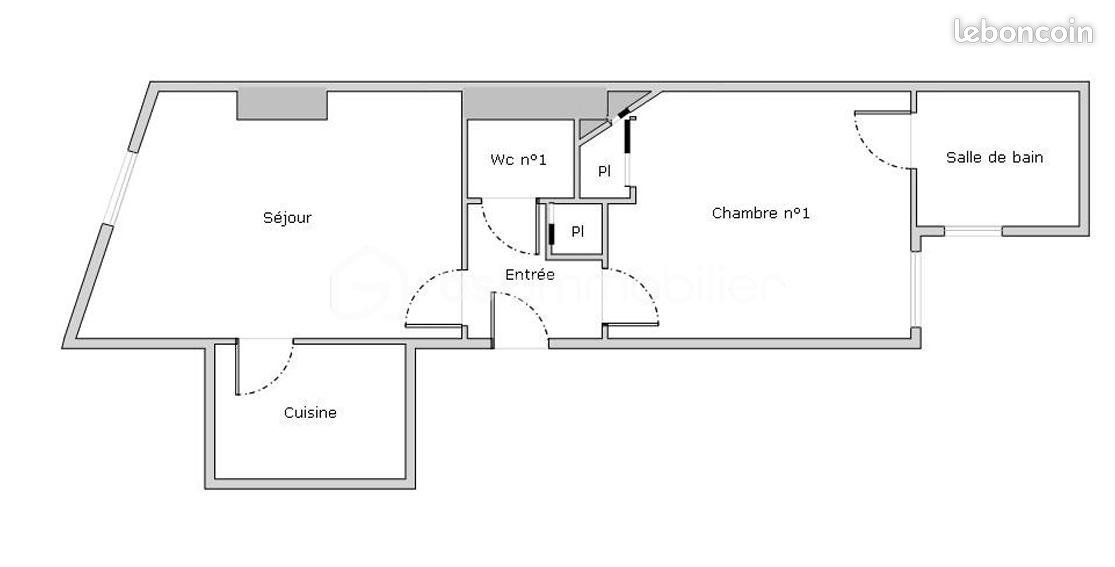 Appartement 2 pièces 39 m² (image 10)